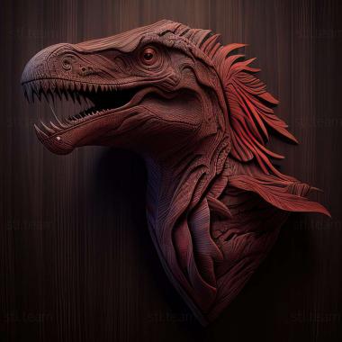 3D model Erythrovenator (STL)